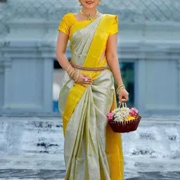 PHEASANT Woven Design Art Silk Banarasi Saree-picture-46