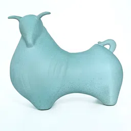 Aura Sea Green Abstract Shaped Decorative Figurine Showpiece-picture-1