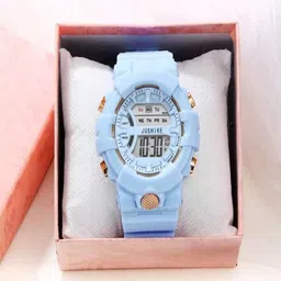 Hala Men Solid Round Tang Regular Digital Watch-HL76-2