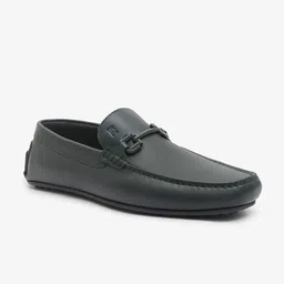 TONI ROSSI Men Solid Leather Loafers-picture-7