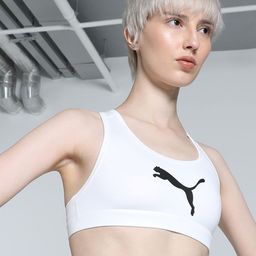 Puma Women 4 KEEPS Removable Padding Non-Wired Printed Training Bra-1