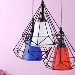 KINIS Modern and Unique Style Black & White Quirky Ceiling Lamp image 4