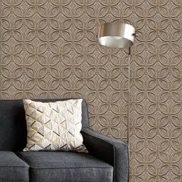ArtzFolio Printed UV-Resistant Anti-Bacterial Modern Metallic Relief Peel & Stick Wallpaper-image-97