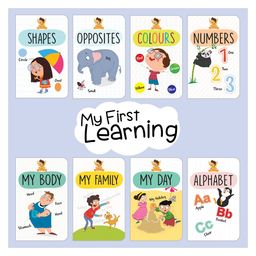 Laxmi Prakashan My First Learning Board Books Pack of 8 - English image 2