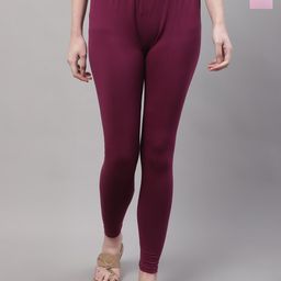 Valles365 by S.C. Pack Of 2 Cotton Ankle Length Leggings-image-44