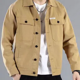 StyleCast Men Spread Collar Denim Jacket-picture-4