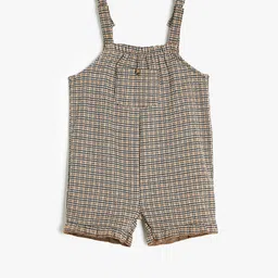 Koton Girls Checked Jumpsuit-1