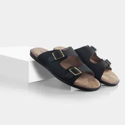 LA MARCA Men Colourblocked Leather Slip-On Sneakers-picture-6