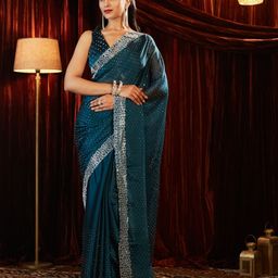 kasee Embellished Beads and Stones Saree-13