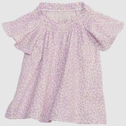GAP Girls Floral Printed Pure Cotton Round Neck Flared Sleeve Top-picture-21