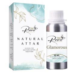THE RUPAWAT Perfumery House Glamorous 100% Natural Alcohol-Free Attar - 50 ml-image-79