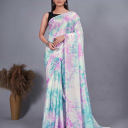 KALINI Tie and Dye Pure Chiffon Ready to Wear Saree-picture-14