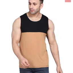 SLOWLORIS Pack of 2 Colourblocked Innerwear Vests-picture-14