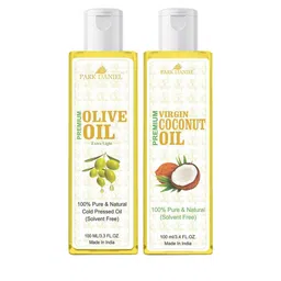 Park Daniel Set Of 2 Premium Olive & Virgin Coconut Oil - 100 ml Each-93