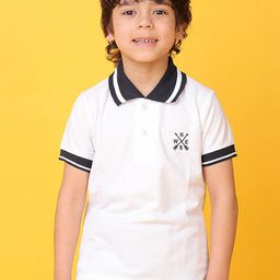 KUCHIPOO Boys Polo Collar T-shirt-image-87