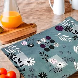 Aura Green & Black Water Resistant Shelf Liner Organisers-38