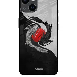 QRIOH Quirky Printed iPhone 14 Back Case Mobile Accessories-picture-4