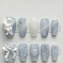 StyleCast x Revolte Set Of 10 Artificial Reusable Nail Extension image 3