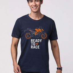 ADRO Men Graphic Printed Round Neck Cotton T-shirt-image-79