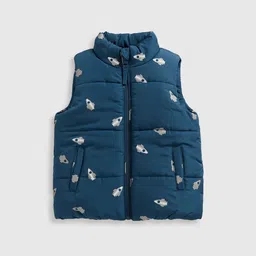 mothercare Boys Reflective Strip Puffer Jacket-image-90