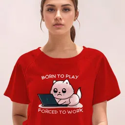 Zink London Women Printed T-shirt-image-70