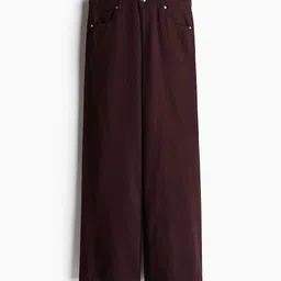 H&M Wide Linen-Blend Trousers-image-40