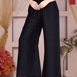 Vivika Women 2 Flared Palazzos-image-48