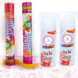 CraftVatika Set Of 4 White Eco Friendly Spray & Sparkle-30