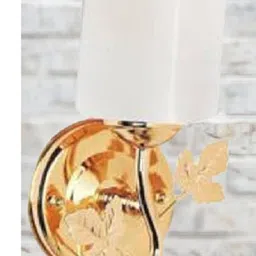 Somil Premium Designer Glass Wall / Night Lamp Elegant & Stylish Dcor Accent for Modern Interiors, Color- White, Size:- 19.5 X 17.5 X 32 CM-image-68