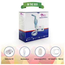 MCP NE803 Compact USB Powered Nebulizer with All Masks - White image 4