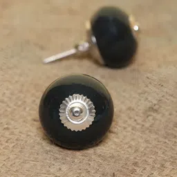 MODEFE6Pcs Black Textured Ceramic Knobs-image-70