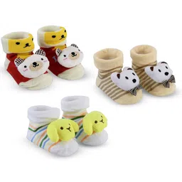 SHOP FRENZY Unisex Kids Cotton Booties-image-39