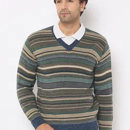 Duke Men Striped Pullover-picture-17