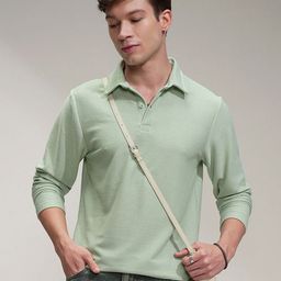 HIGHLANDER Men Solid Polo Collar T-shirt-picture-16