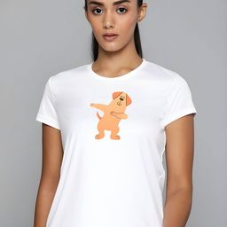 SZN Women Graphic Printed Slim Fit T-shirt-image-97