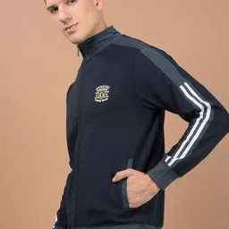 Dollar Men Lightweight Open Front Jacket with Embroidered image 5