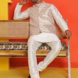 Anouk Men Regular Kurta with Pyjamas image 3