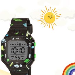 Kool Kidz Unisex Kids Dial & Straps Digital Watches Kool Kidz Unisex Digital Watch KK 278 BK-20