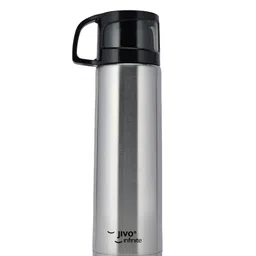 JIVO INFINITE Silver-Toned Single Stainless Steel Water Bottle-image-75