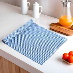 Aura White Set of 1 Water Resistant Shelf Liner Organisers-45