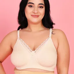 Da IntimoWomen MaternityFull Coverage Cotton Lacey Bra-picture-49