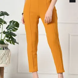 Brainbees Women Smart Skinny Fit High-Rise Trousers-picture-10