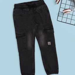 Pantaloons Junior Boys Jogger Mid-Rise Cotton Jeans-image-53