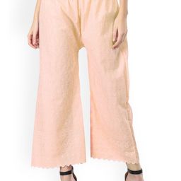 SRISARAS Women Cotton Regular Fit Trousers-image-97
