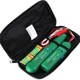 Divinext Professional Multifunctional Cable Tracker RJ11 RJ45 Wire Tracker Ethernet Tracker Finder Tester for Networking Cable Testing Tool Telephone Phone Wire Line Tester Continuity Checking Electric Wire Finder Tracker with Carrying Bag Mastech MS6812 Cable Tracker Network Interface Card-14
