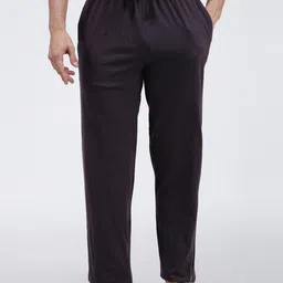 AMUL COMFY Men Solid Cotton Multipurpose Side Zipper Pockets Track Pant-picture-17
