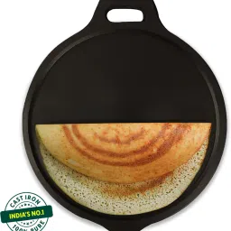 Super Smooth Cast Iron Tawa for Dosa/Chapathi - 10.8 inch Tawa 27.6 cm diameter-image-78