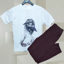 Tshirt Pant Western Set with Shrug-image-39