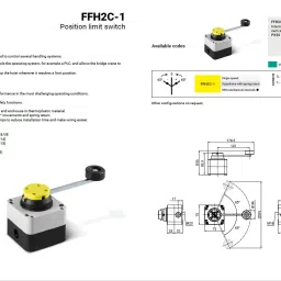 abhiram enginerring solutions Limit Switch Giovenzana FFH2C-I Smart Switch image 4