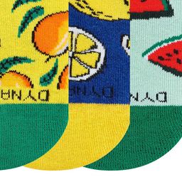 Dynamocks Pack Of 3 Anti-Microbial Shoe-Liners Socks image 3